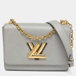 Louis Vuitton Chain Wallet Twist Epi Light Denim in Leather with  Silver-tone/Gold-tone - US