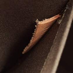 Pre Owned حقيبة لوي فيتون ألما فيرنيه مونوغرامي برونزي أخضر GM