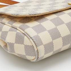 Pre Owned Louis Vuitton Damier Azur Canvas Favorite MM Bag