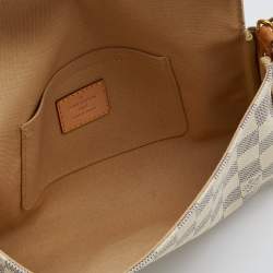 Pre Owned Louis Vuitton Damier Azur Canvas Favorite MM Bag