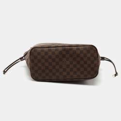 Louis Vuitton Damier Ebene Canvas Neverfull MM Tote Bag
