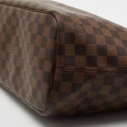 Louis Vuitton Damier Ebene Canvas Neverfull MM Tote Bag
