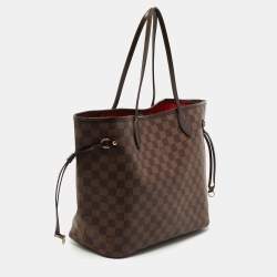 Louis Vuitton Damier Ebene Canvas Neverfull MM Tote Bag