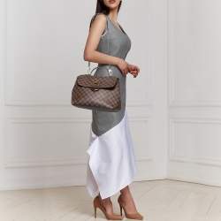 مملوكة مسبقًا Louis Vuitton Damier Ebene Canvas Bergamo MM Bag