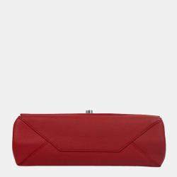 Pre Owned Louis Vuitton Red Epi Leather Lockme II Satchel