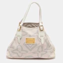 Pre Owned Louis Vuitton Pink Tahitienne Cabas Limited Edition PM Bag