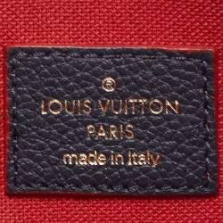 مملوكة مسبقًا Louis Vuitton Marine Rouge Monogram Empreinte Leather Felicie Pochette Bag