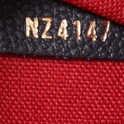 مملوكة مسبقًا Louis Vuitton Marine Rouge Monogram Empreinte Leather Felicie Pochette Bag