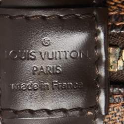 Pre Owned حقيبة لوي فيتون ألما كانفاس دامييه إيبين PM