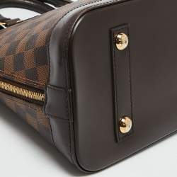 Pre Owned حقيبة لوي فيتون ألما كانفاس دامييه إيبين PM