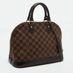 Pre Owned حقيبة لوي فيتون ألما كانفاس دامييه إيبين PM