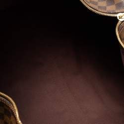 Pre Owned Louis Vuitton Damier Ebene Canvas Keepall Bandouliere 55 Bag