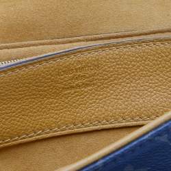 مملوكة مسبقًا حقيبة لوي فيتون بالاس جلد وكانفاس مونوغرامي زعفراني بسلسلة