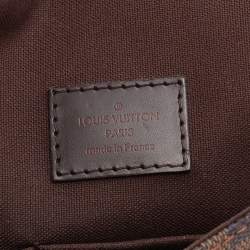Pre Owned Louis Vuitton Damier Ebene Canvas Brooklyn PM Bag