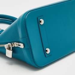 مملوكة مسبقًا حقيبة لوي فيتون ألما جلد أيبي أزرق PM 