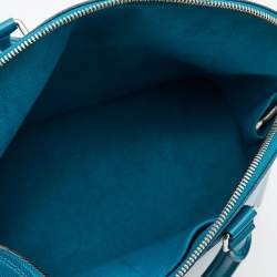 مملوكة مسبقًا حقيبة لوي فيتون ألما جلد أيبي أزرق PM 