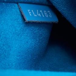 مملوكة مسبقًا حقيبة لوي فيتون ألما جلد أيبي أزرق PM 