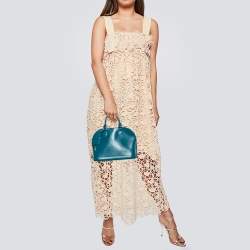 مملوكة مسبقًا حقيبة لوي فيتون ألما جلد أيبي أزرق PM 