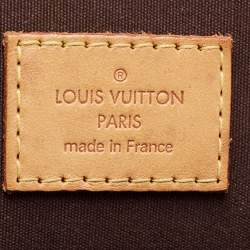 Pre Owned Louis Vuitton Amarante Monogram Vernis Alma GM Bag
