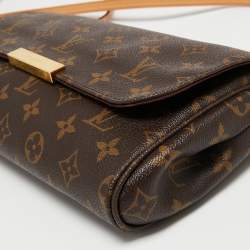 Pre Owned حقيبة لوي فيتون فافوريت كانفاس مونوغرامي MM