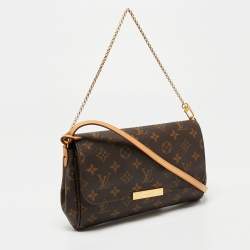 Pre Owned حقيبة لوي فيتون فافوريت كانفاس مونوغرامي MM