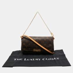 Pre Owned حقيبة لوي فيتون فافوريت كانفاس مونوغرامي MM