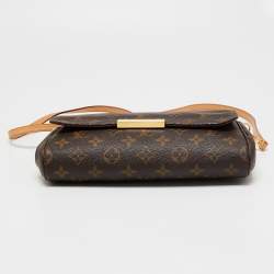 Pre Owned حقيبة لوي فيتون فافوريت كانفاس مونوغرامي MM