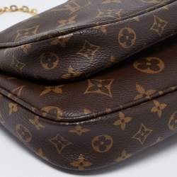 Pre Owned Louis Vuitton Monogram Canvas Multi Pochette Accessoires Bag