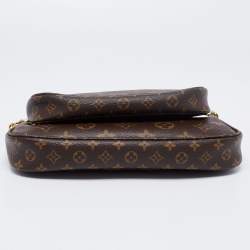 Pre Owned Louis Vuitton Monogram Canvas Multi Pochette Accessoires Bag