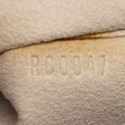 Pre Owned Louis Vuitton Ecru Monogram Leather Limited Edition Olympe Nimbus GM Bag