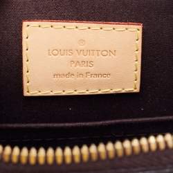 Pre Owned حقيبة لوي فيتون ألما جلد فيرنيه امارانت مونوغرامي BB