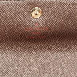 Louis Vuitton Damier Ebene Canvas Alexandra Wallet