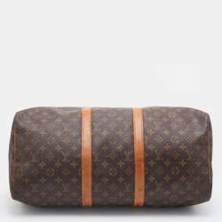 Louis Vuitton Monogram Canvas Keepall 50 Bag