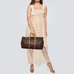 Louis Vuitton Monogram Canvas Keepall 50 Bag