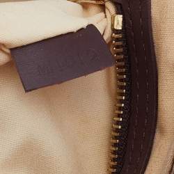 Pre Owned Louis Vuitton Cherry Monogram Mini Lin Horizontal Alma Bag