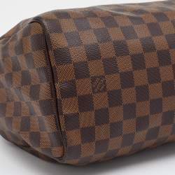 مملوكة مسبقًا حقيبة لوي فيتون سبيدي 25 كانفاس دامييه إيبين NM