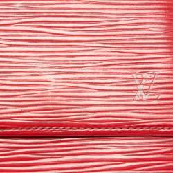 Louis Vuitton Red Epi Leather Elise Wallet