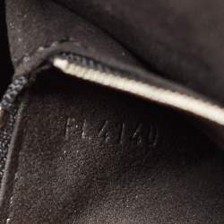 Pre Owned حقيبة لوي فيتون بونت نيوف جلد الكتريك إيبي أسود GM