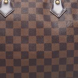 مملوكة مسبقًا حقيبة لوي فيتون سبيدي 30 كانفاس دامييه إيبين 