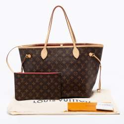 Louis Vuitton Monogram Canvas Neverfull MM Bag