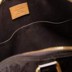 مملوكة مسبقًا حقيبة لوي فيتون ألما مونوغرامي عنابي PM 