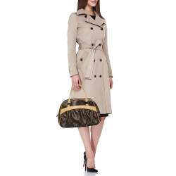 Pre Owned Louis Vuitton Monogram Canvas And Leather Mizi Bag