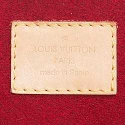 Pre Owned Louis Vuitton Monogram Canvas And Leather Mizi Bag