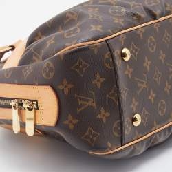 Pre Owned Louis Vuitton Monogram Canvas And Leather Mizi Bag