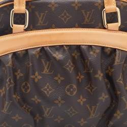 Pre Owned Louis Vuitton Monogram Canvas And Leather Mizi Bag