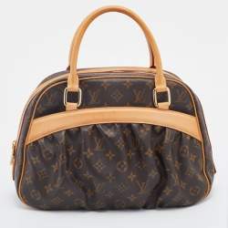 Pre Owned Louis Vuitton Monogram Canvas And Leather Mizi Bag