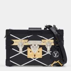 Louis Vuitton Limited Edition Black Epi Leather Petite Malle Bag - Yoogi's  Closet