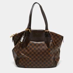 Pre Owned Louis Vuitton Damier Ebene Canvas Trevi GM Bag