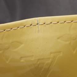 مملوكة مسبقًا حقيبة لوي فيتون روكسبري دريف جلد لامع مطبوع مونوغرامي أخضر