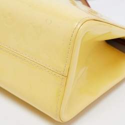 مملوكة مسبقًا حقيبة لوي فيتون روكسبري دريف جلد لامع مطبوع مونوغرامي أخضر